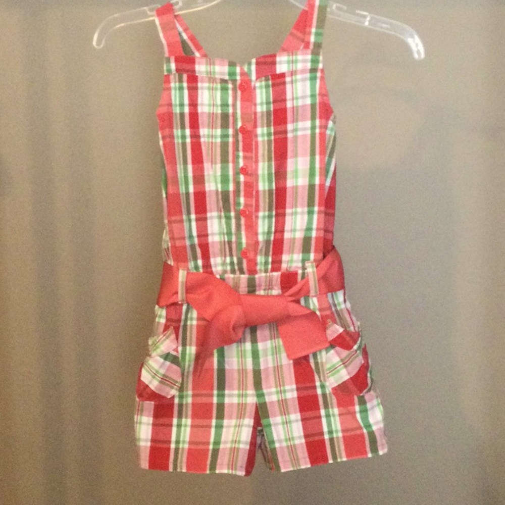 EUC Gymboree Shortall Jumper/Romper 7